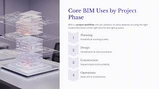 BIM Best Practices for Construction Projects:  4. Core BIM Uses by Project Phase