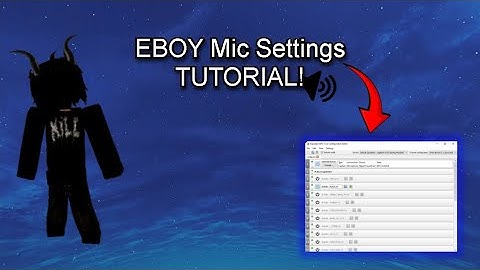Best QUALITY MICROPHONE Settings.. (EBOY SETTINGS 🥵)