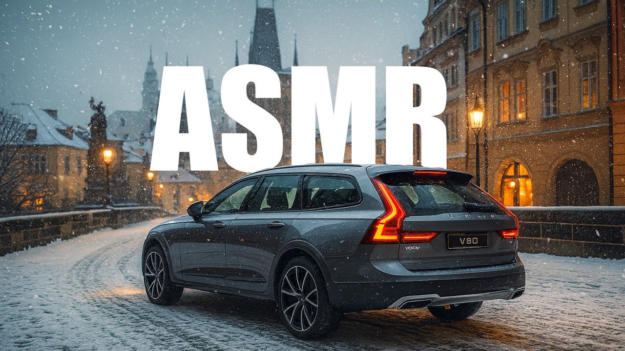 ASMR CZ - Jízda Prahou a pokec