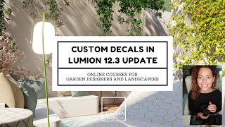 Using Custom Decals with Lumion 12.3