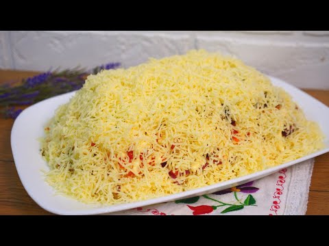 Приготовила Салат "Охотничий" ну очень вкусный и питательный!