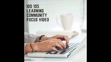 HOMEWORK HELP-IDS FOCUS Video: What