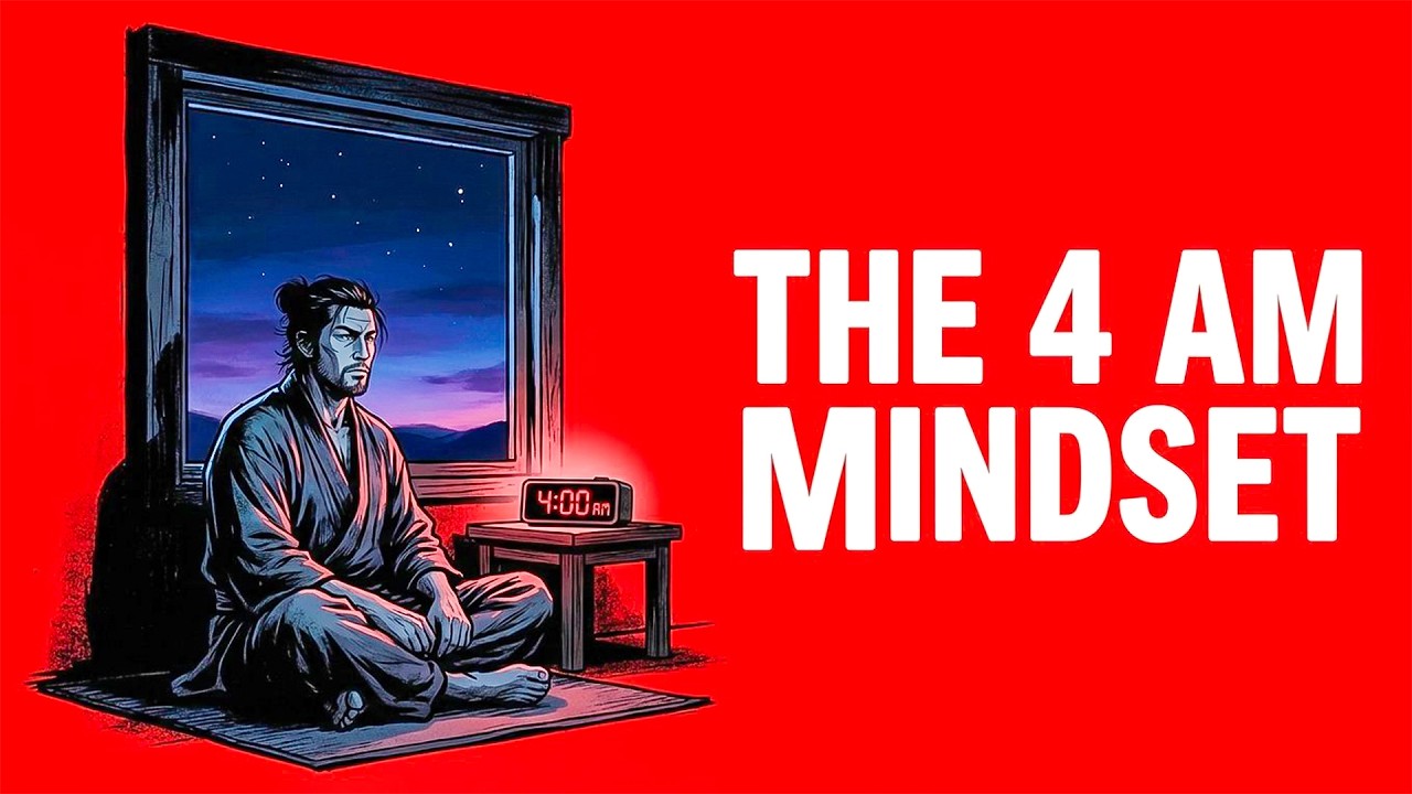 Психология людей, которые просыпаются в 4 утра.