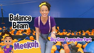Jumping Joy: Meekah Learns to Flip at Skyzone | MEEKAH Full Episode | Educational Videos for Kids