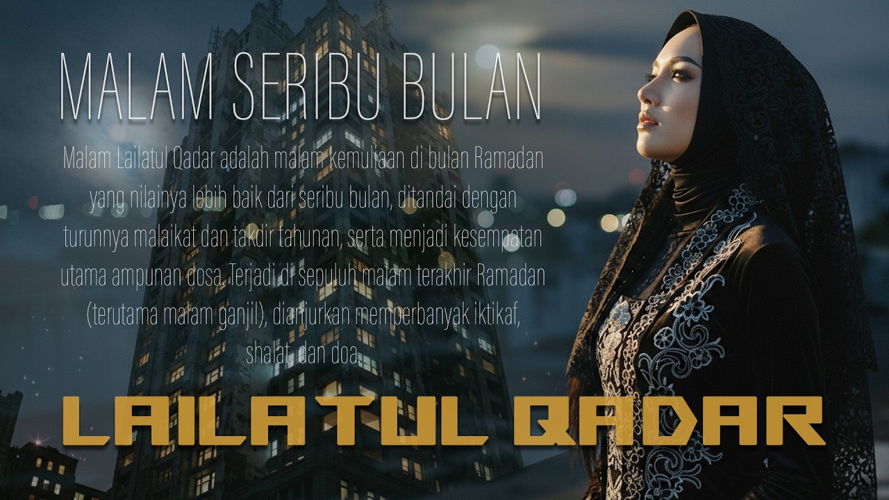 MALAM SERIBU BULAN (Lailatul Qadar) - GOTHIC GIRLS METAL RELIGI (OFFICIAL MUSIC VIDEO)