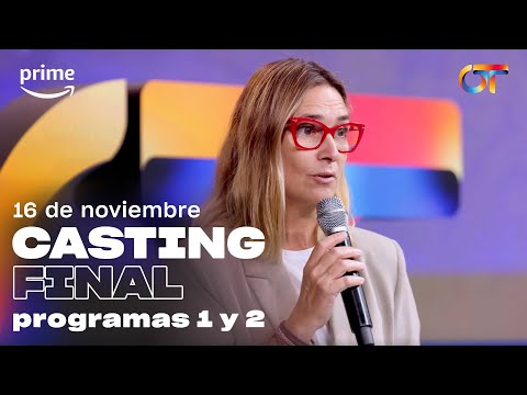 16 de noviembre, Casting Final | Operación Triunfo 2023