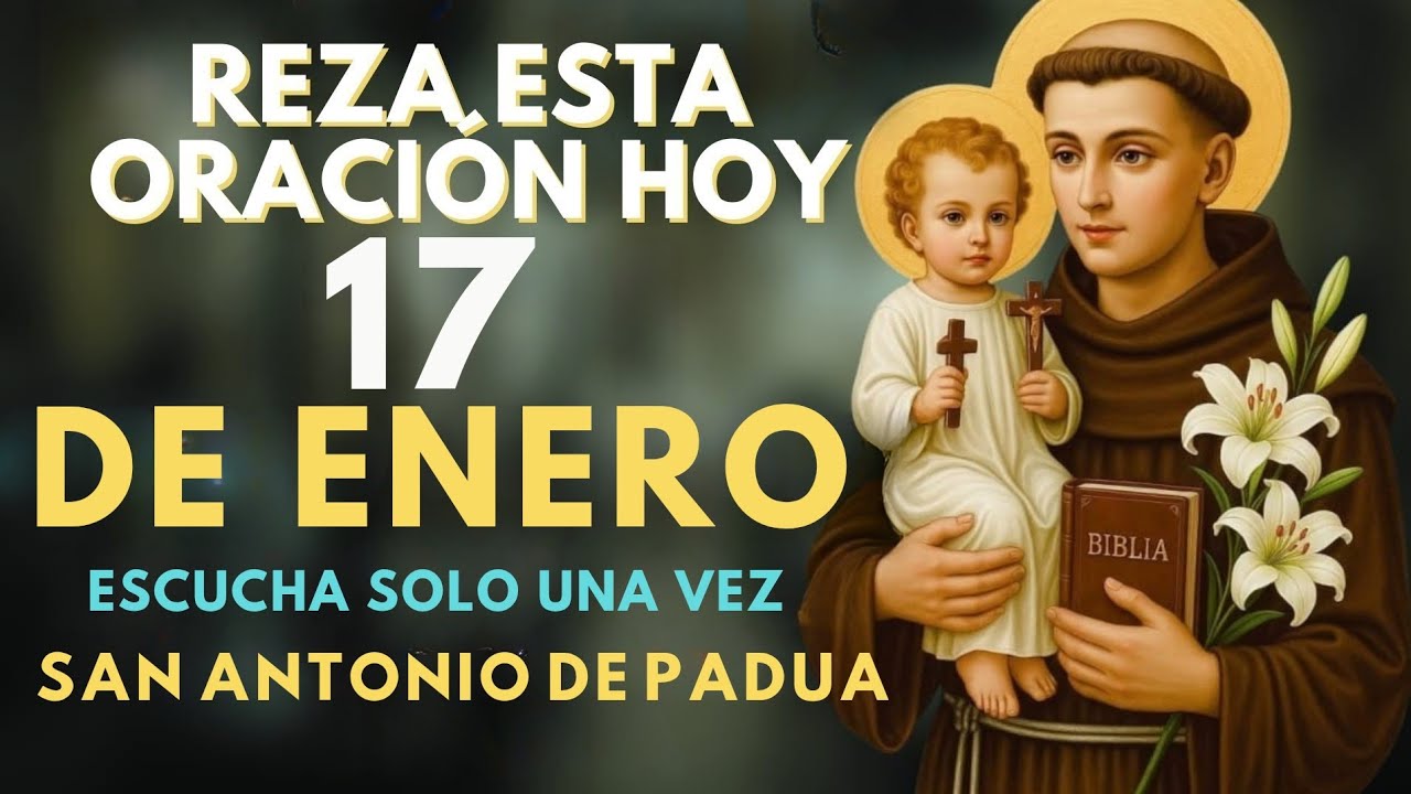 🙏SAN ANTONIO DE PADUA RESOLVERÁ TODOS TUS CASOS IMPOSIBLES HOY: REZA ESTA ORACIÓN HOY