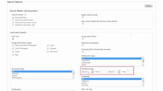 برنامج دورات الناشرين - EBSCOhost Advanced Searching Tutorial