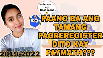 HOW TO REGISTER PAYMATH 2022+BONUS bibigyan kita ng Overview sa Paymath Dashboard+Tips