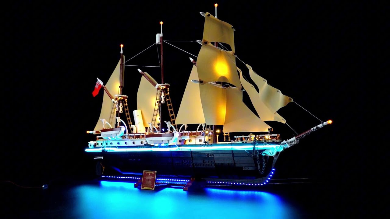 BrickBling Light Kit for LEGO Icons The Endurance 10335