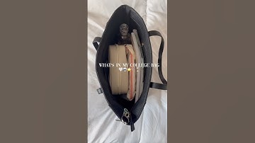 What’s in my College bag                       #college #academic #whatsinmybag #sixthform