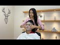 Asmr Face Cleaning & Head Massage Session💆🏻♂️Pure Relax & Sleep✨| Lady Shivu Barber massage