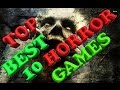 Топ 10 самых страшных игр👻 Top 10 horror games🎃