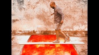 Green screen effects - The FLOR is LAVA!!! After effects 2019