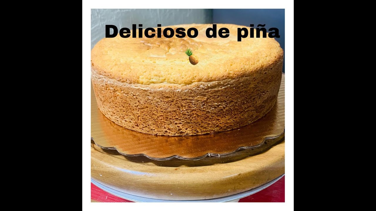 pastel o torta mas vendido de piña con queso.  paso a paso de como hacer.