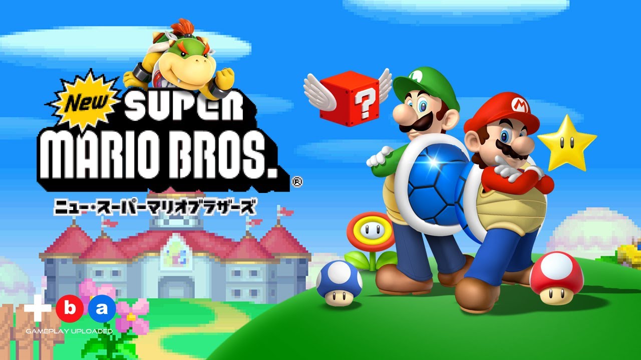 New Super Mario Bros. (2006) DS - 100% All Star Coins [TAS]