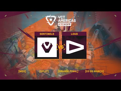 LOUD x Sentinels (Mapa 2: Split) | VCT Americas Kickoff