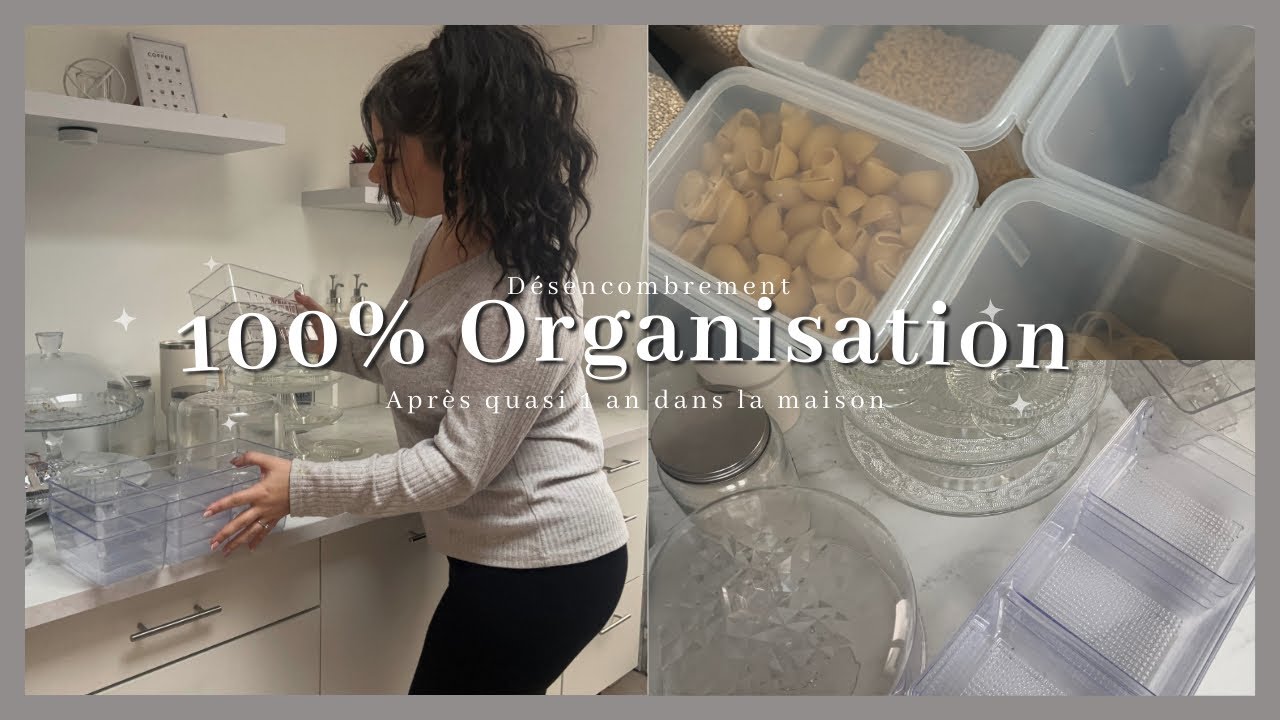 100% ORGANISATION |  Une maison organisée pour un esprit libre ✨🏠