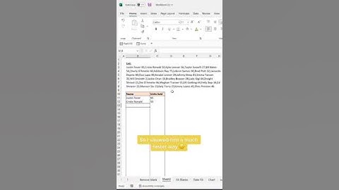 How to convert a list into a data table using this new Excel function. 🤯