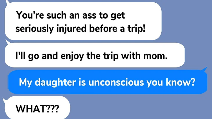 【Apple】Husband left me in hospital when I was unconscious from a fall from the stairs, and went on…