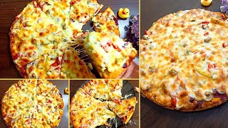 أسهل طريقة لعمل البيتزا وصلصة البيتزا