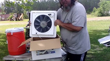 vlog #52 Bus Conversion Installing the Fantastic Fan