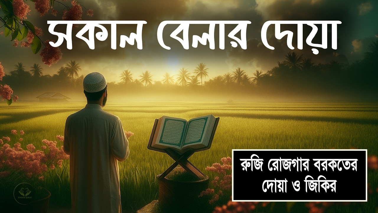 সকালটা শুরু হোক হৃদয় শীতল করা বরকতময় আয়াত দিয়ে। সকালের দোয়া ও জিকির । Morning Dua | by Alaa Aqel