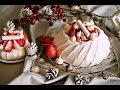 Strawberry pavlova - 딸기 파블로바,  christmas cake, 크리스마스케이크 만들기