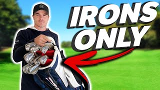 I Wasn’t Expecting To Shoot THIS SCORE Using Only My Irons | Micah Morris Golf