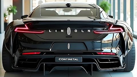 2026 Lincoln Continental – American Luxury Done Right