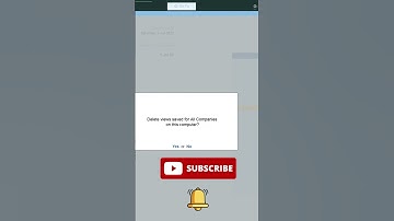 How to delete saved views in tally Prime ?  #tally #tallyprime