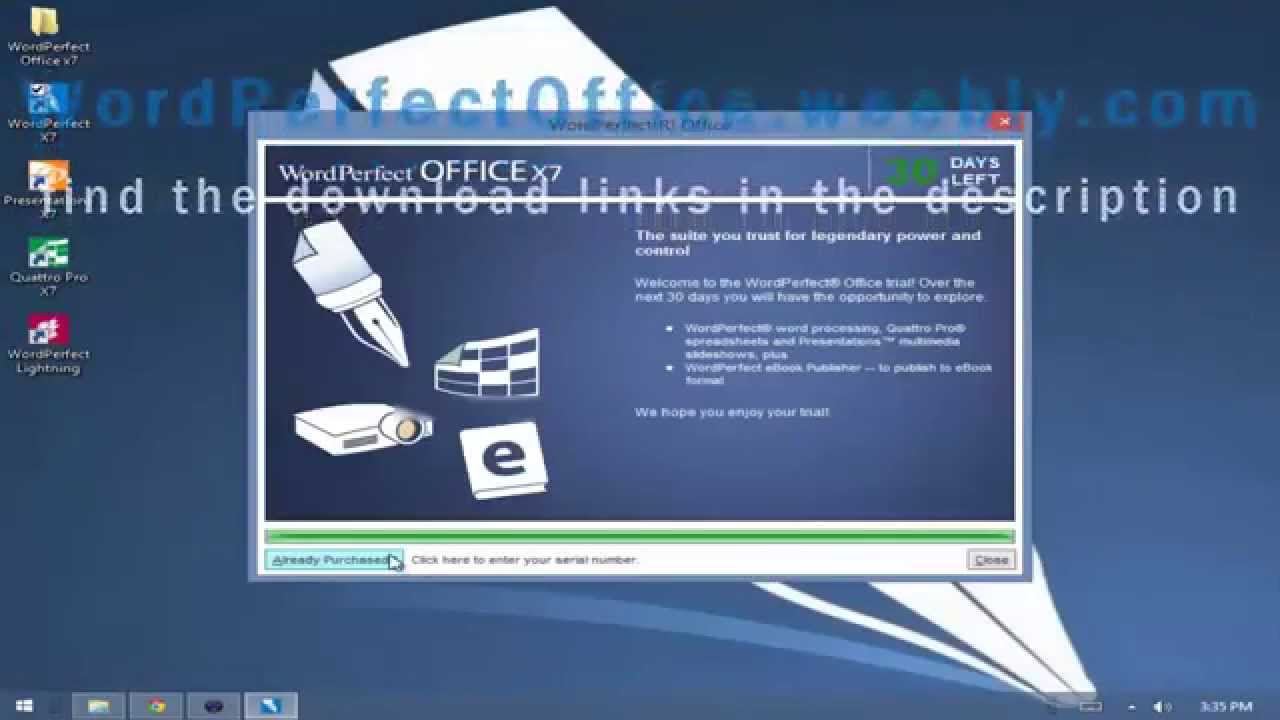 Buy WordPerfect Office X7 Professional Edition key
