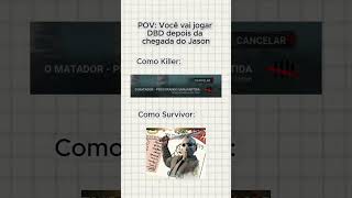 😐 Jason chegou... e o matchmaking foi junto #dbd #dbdcreator #dbdshorts