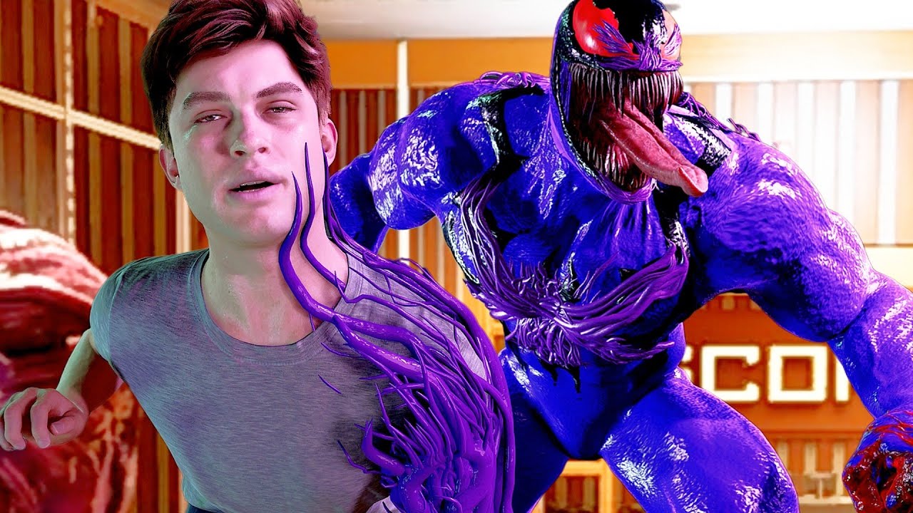Purple Venom Transformation - Marvel Spider-Man 2
