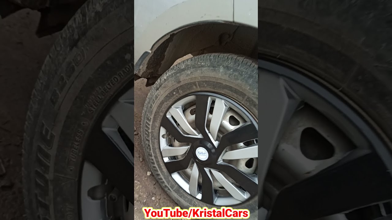 13 inch Double Colour 👉 Wheel Cover Design 