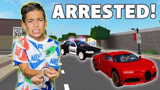 FERRAN BUYS a BUGATTI Then Gets ARRESTED in ROBLOX! | Royalty Gaming
