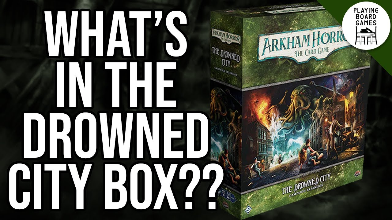 Unboxing The Drowned City campaign expansion! (ARKHAM HORROR: THE CARD GAME) Unboxing The Drowned City campaign expansion! (ARKHAM HORROR: THE CARD GAME)