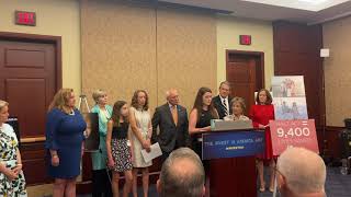 MADD National President Alex Otte, speaks at a press conference on Capitol Hill pt3