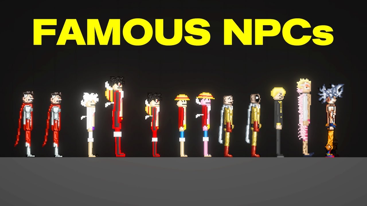 People and npc - for melon playground mods Melmod