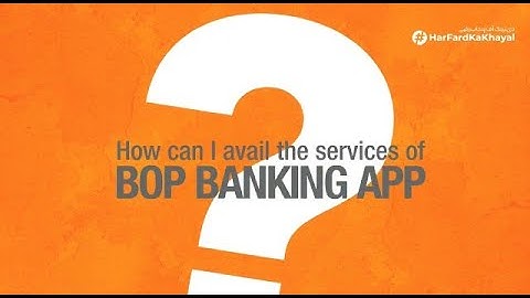 BOP Mobile Banking App