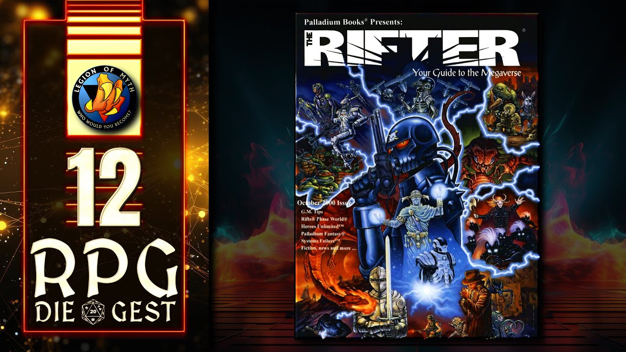 The Rifter #12: Ready To Unlock Hidden Gems From Palladium Books? - YouTube