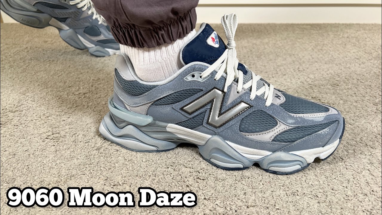 New Balance 9060 Moon Daze Review& On foot - YouTube