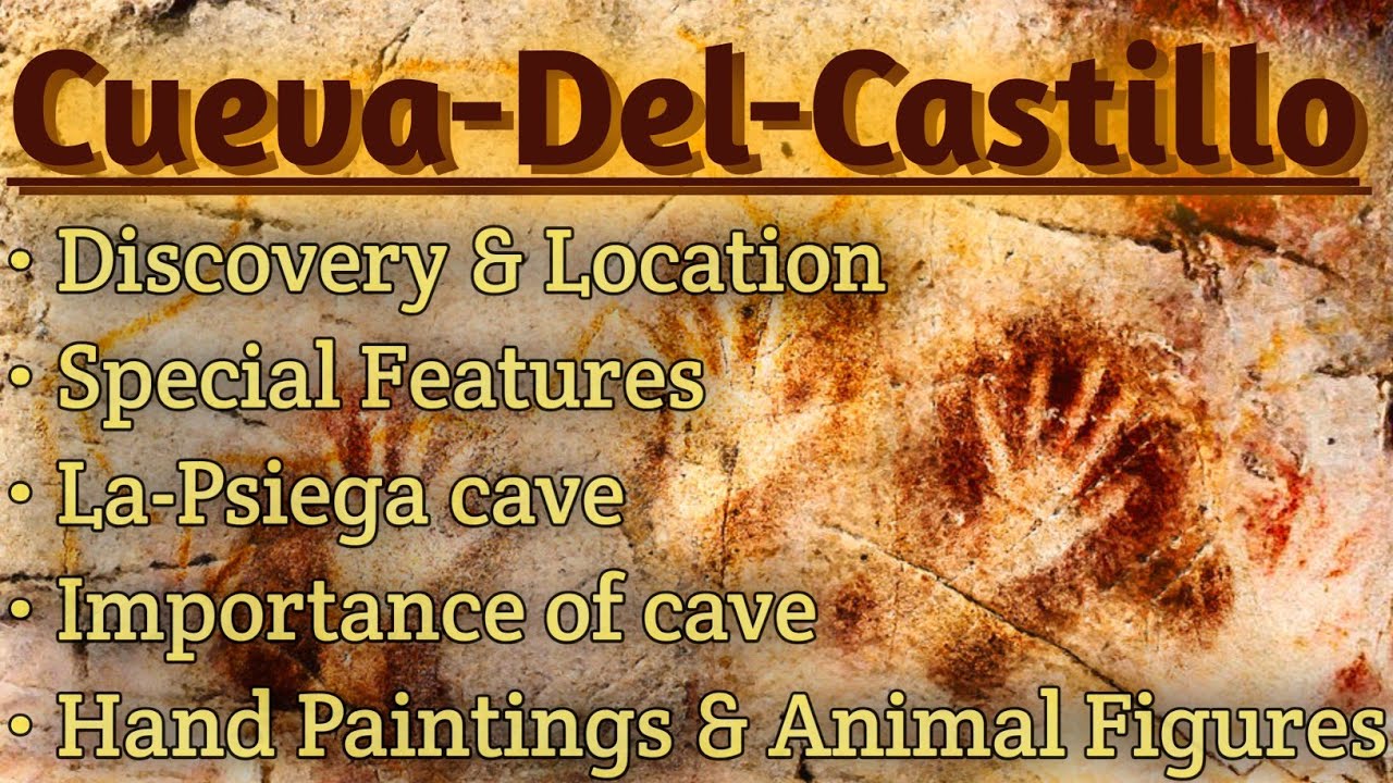 Cueva-Del-Castillo Cave || कुएवा डेल कैस्टिलो गुफ़ा || Spanish Cave || Pre Historic Cave || TGT, PGT