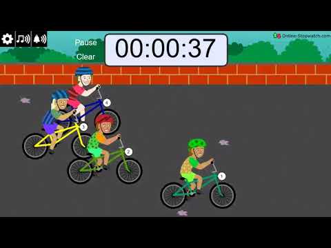 1 minute bike race timer