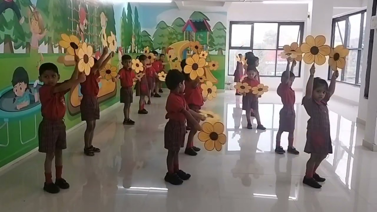 sports day flower Drill