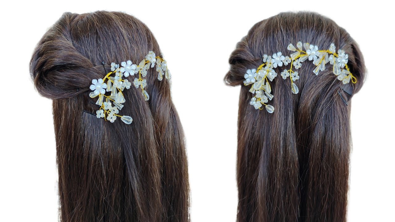 Open Hair Hairstyle  |  Best  front Variation | front Variation ke sath open Hair Hairstyle