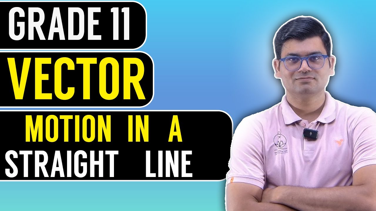 Grade 11 Physics | Vectors | Motion in a Straight Line | - YouTube