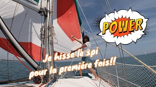 EP69: Je hisse le spi⛵ pour la première fois en solo‍♀