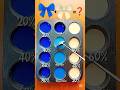 🎨 Creamy Midnight Blue Gradient Palette | A Unique Color Mixing Experiment#colorpalette #colormix