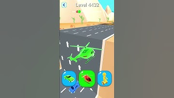 🔥 Shape - Shifting & Transform The Character 👀 Level - 4432 #shapeshifting #gameplay #shorts #viral